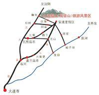 大连帽山线路图