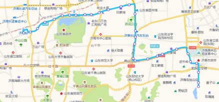 下行线路图