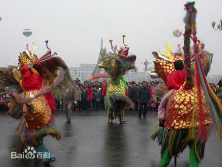 黄骅麒麟舞