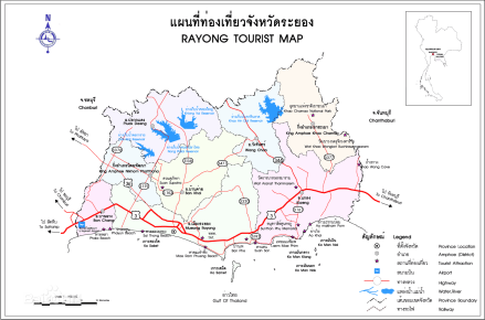 罗勇府地图