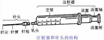 注射器和针头结构