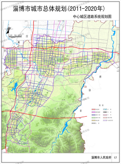 中心城区道路系统