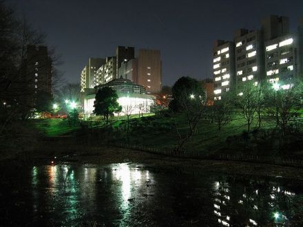 铃悬台校区夜景