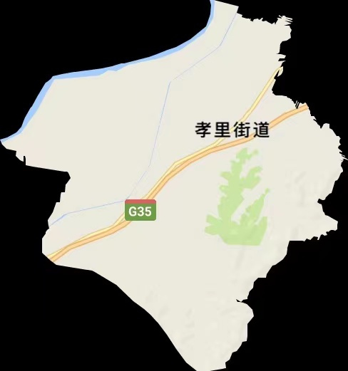 孝里街道电子地图