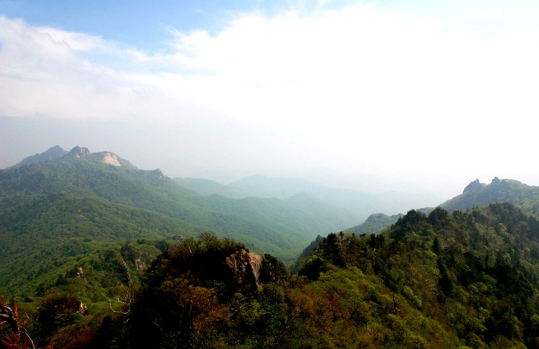 蒲石河发源地白石砬子山