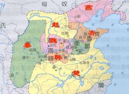 战国时代赵国大部以及魏国韩国的一部分为当今晋语区