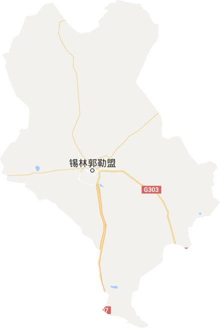 锡林浩特市电子地图