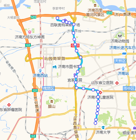 线路走向