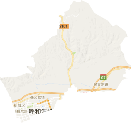 新城区电子地图