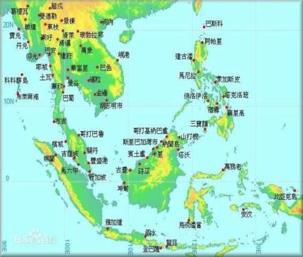 马来群岛主要城市