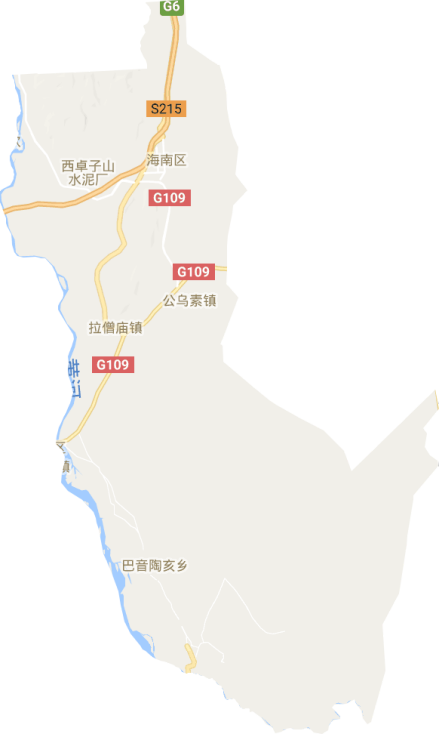 海南区电子地图