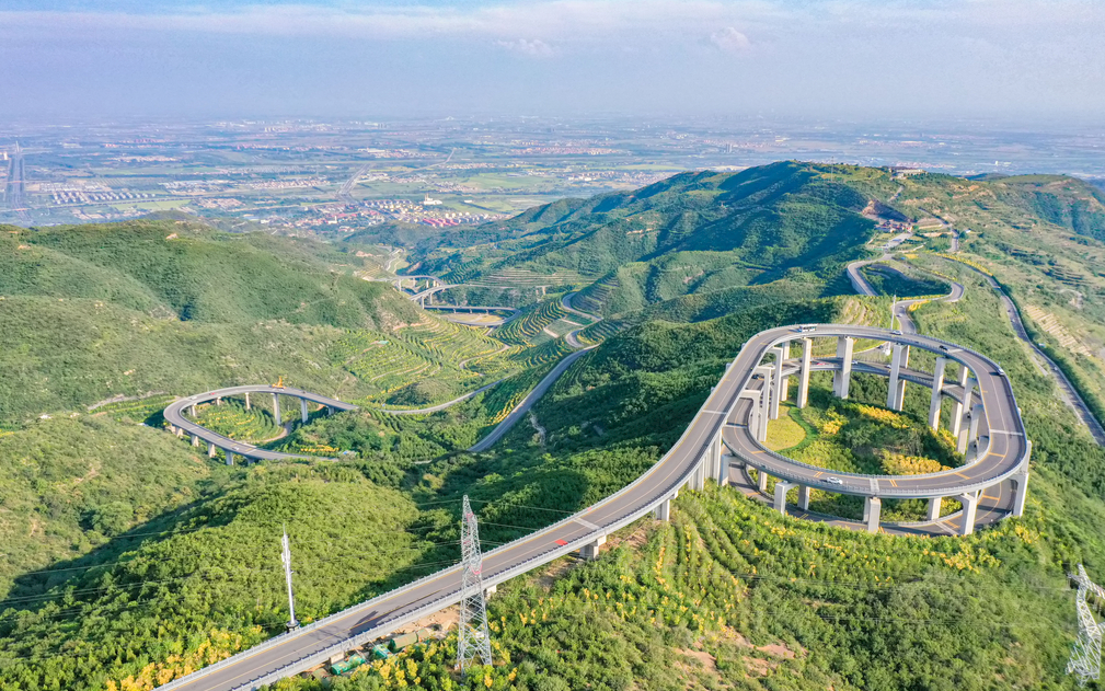 天龙山网红公路