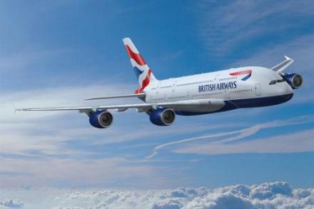 英航的A380全双层客机