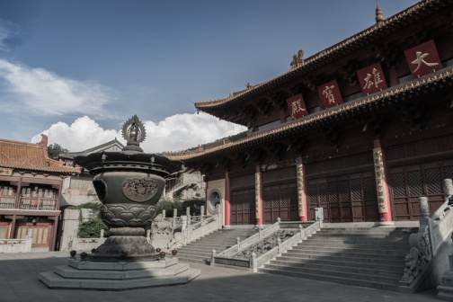 方山风景区：定林寺