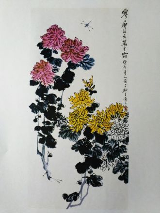 娄师白《菊》